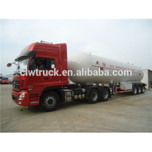 Dongfeng 6x4 lpg camión cisterna de gasolina y remolque 56000L